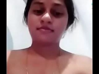 Indian Desi Lady Resembling The brush Fingering Wringing wet Pussy, Slfie Video For The brush Suitor